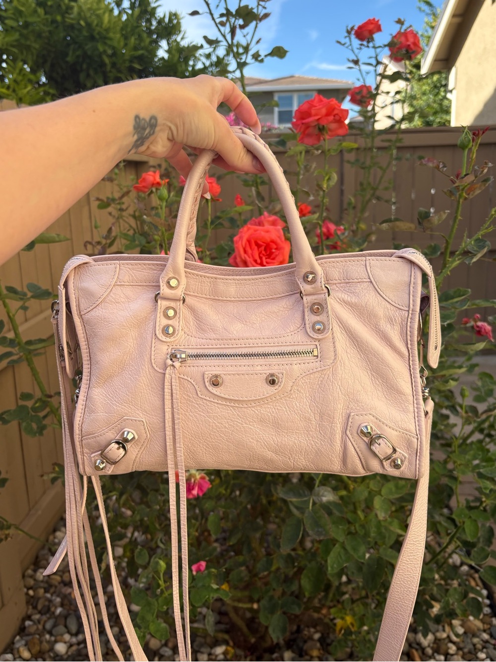 Balenciaga Le City Handbag Pink Size Small 🩷